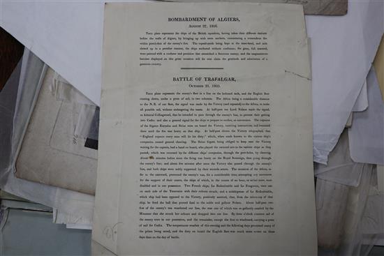 A folio of assorted drawings and prints
